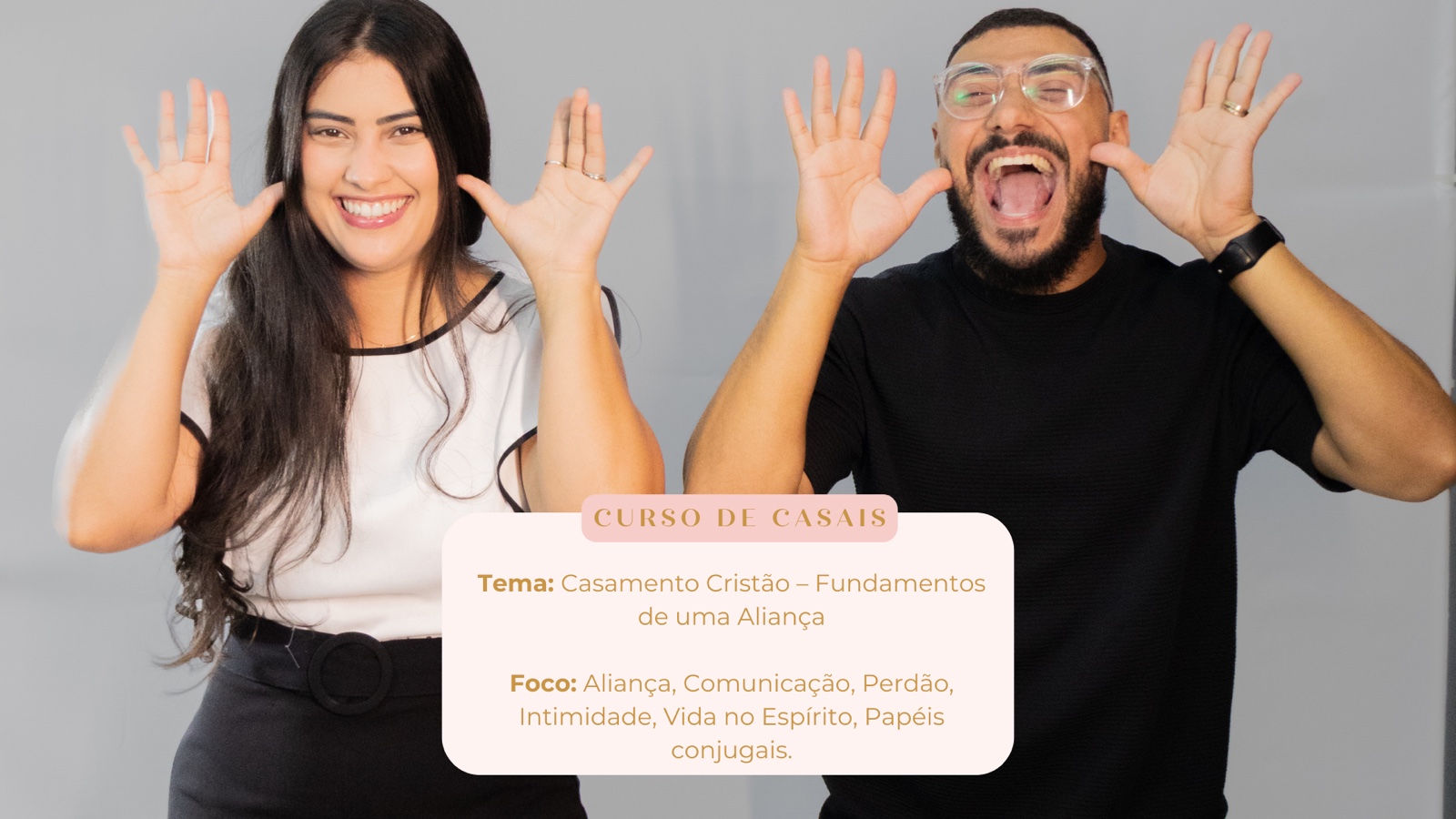 Casal cristão fortalecendo sua aliança